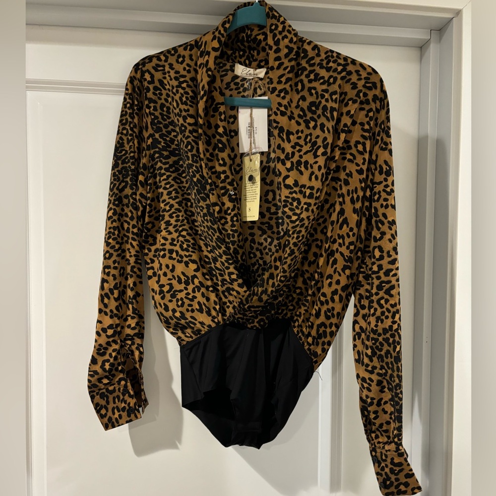 leopard bodysuit